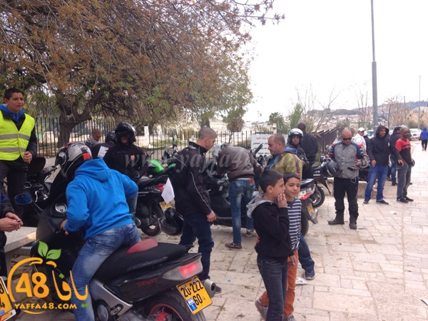 yaffa bikers arrive  (7).JPG